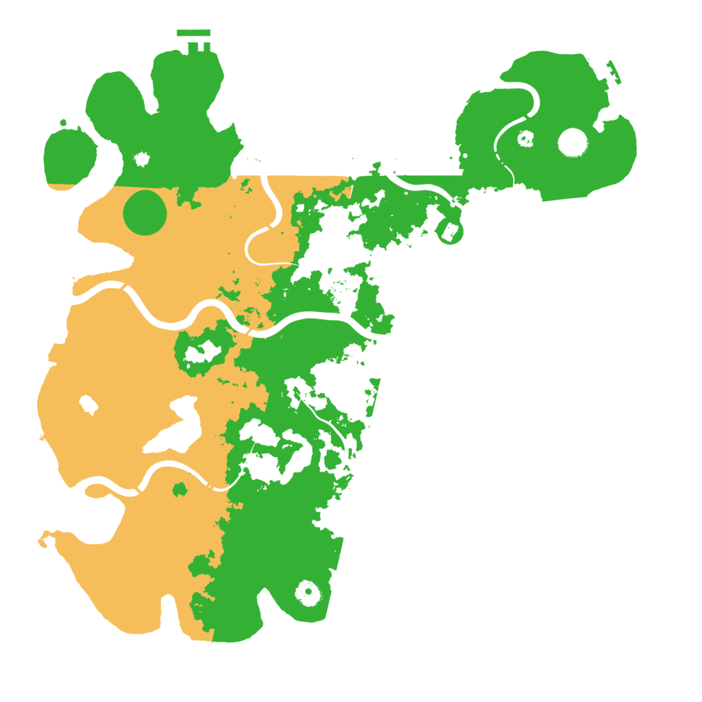 Biome Rust Map: Procedural Map, Size: 4250, Seed: 2095487862
