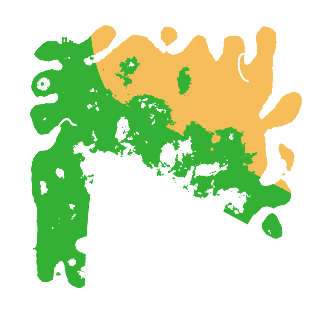 Biome Rust Map: Procedural Map, Size: 3700, Seed: 1466576123