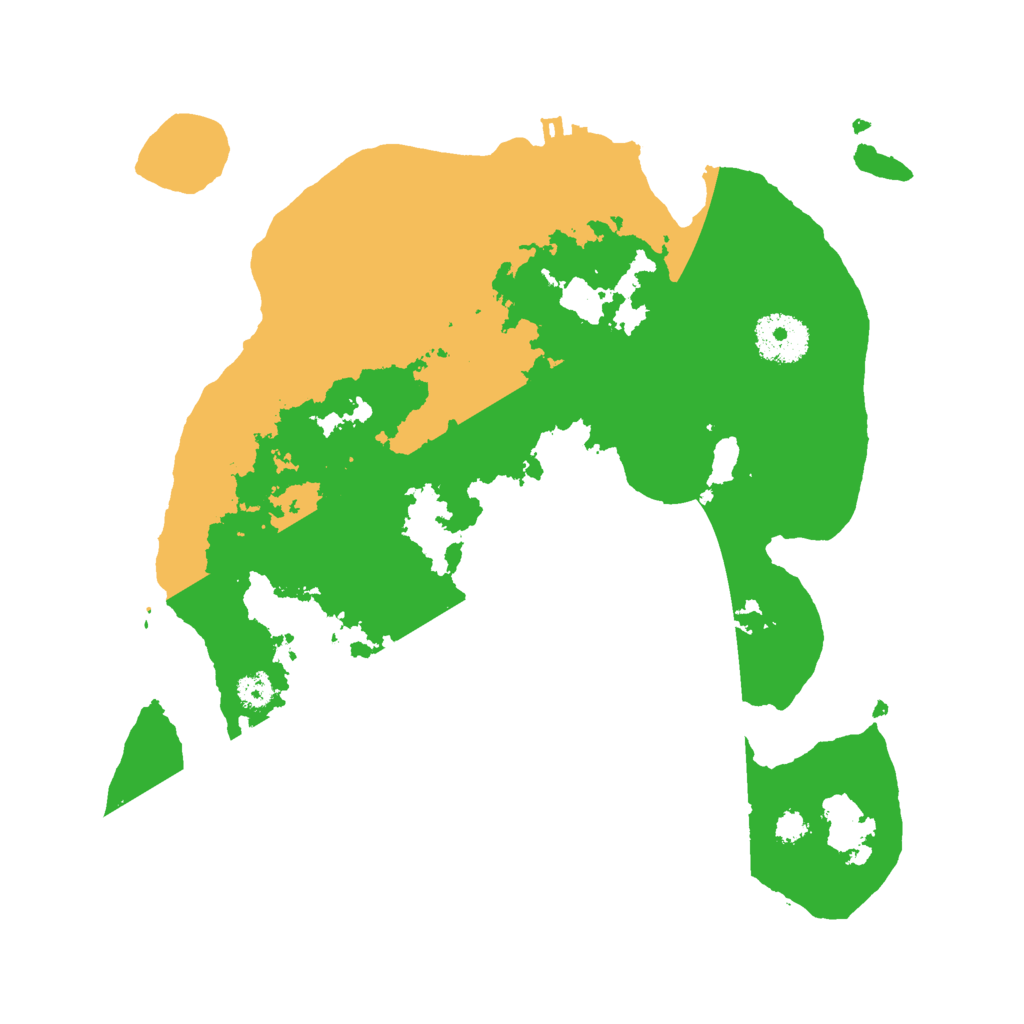 Biome Rust Map: Procedural Map, Size: 3000, Seed: 132401