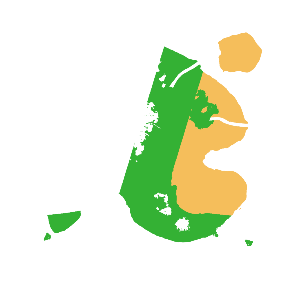 Biome Rust Map: Procedural Map, Size: 2000, Seed: 22899