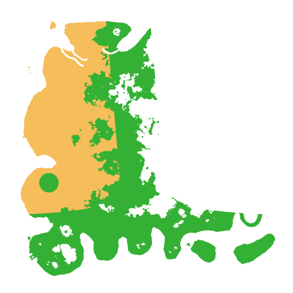 Biome Rust Map: Procedural Map, Size: 4000, Seed: 472636