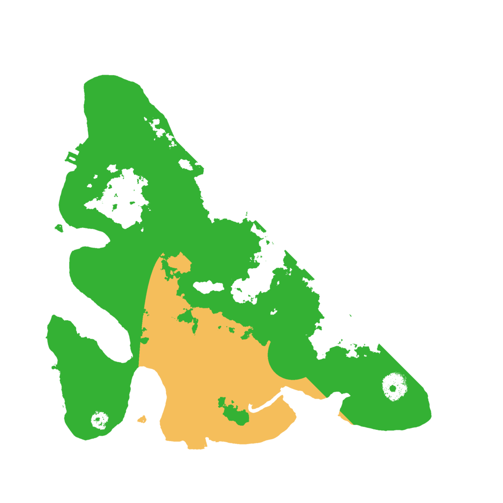 Biome Rust Map: Procedural Map, Size: 3000, Seed: 1380265