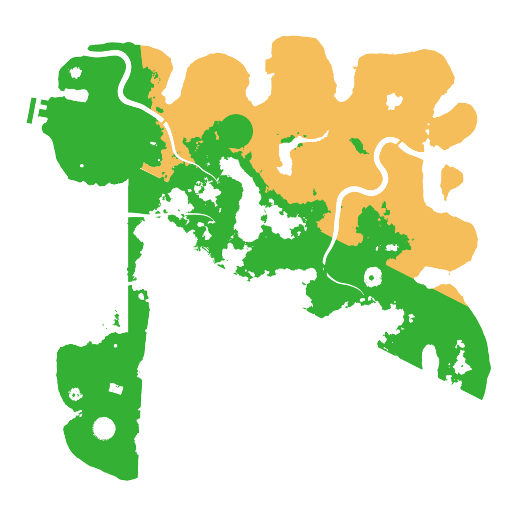 Biome Rust Map: Procedural Map, Size: 4000, Seed: 399694677