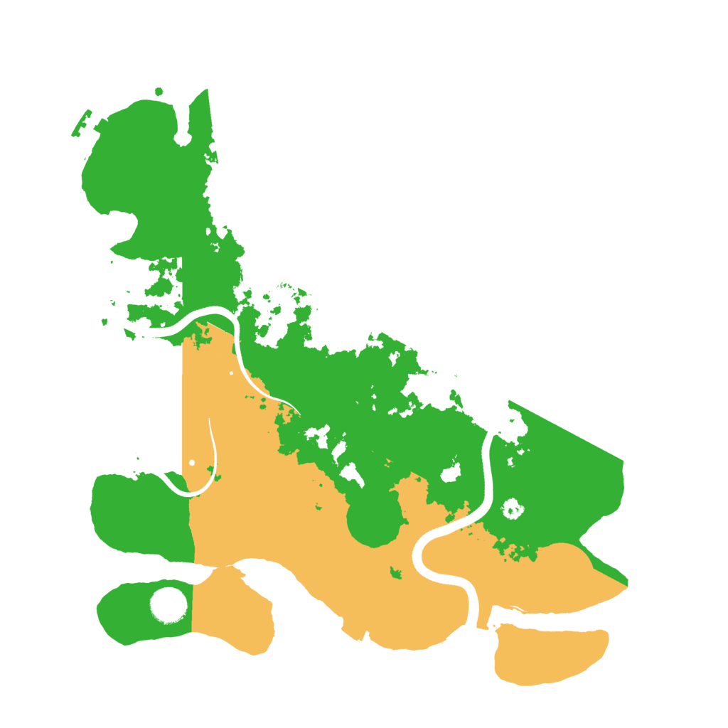 Biome Rust Map: Procedural Map, Size: 3550, Seed: 433939