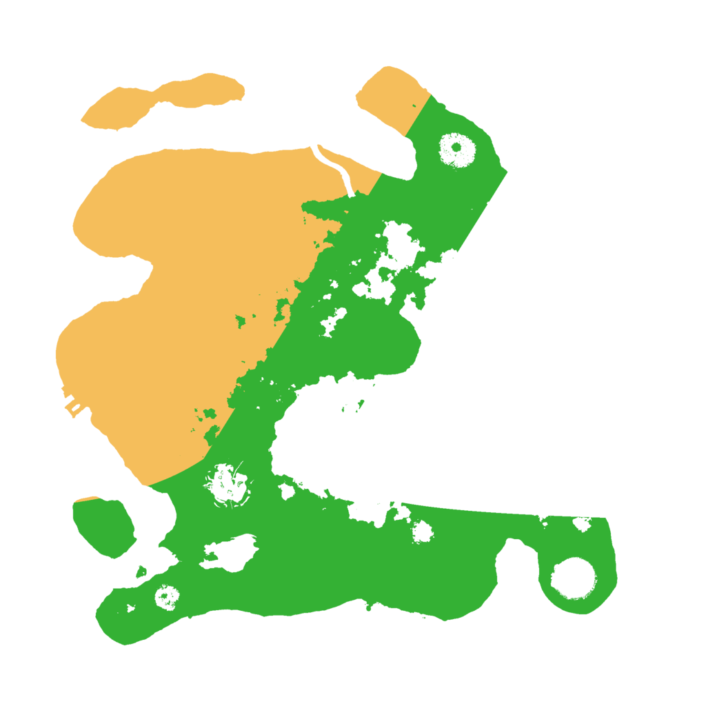 Biome Rust Map: Procedural Map, Size: 3000, Seed: 203550340