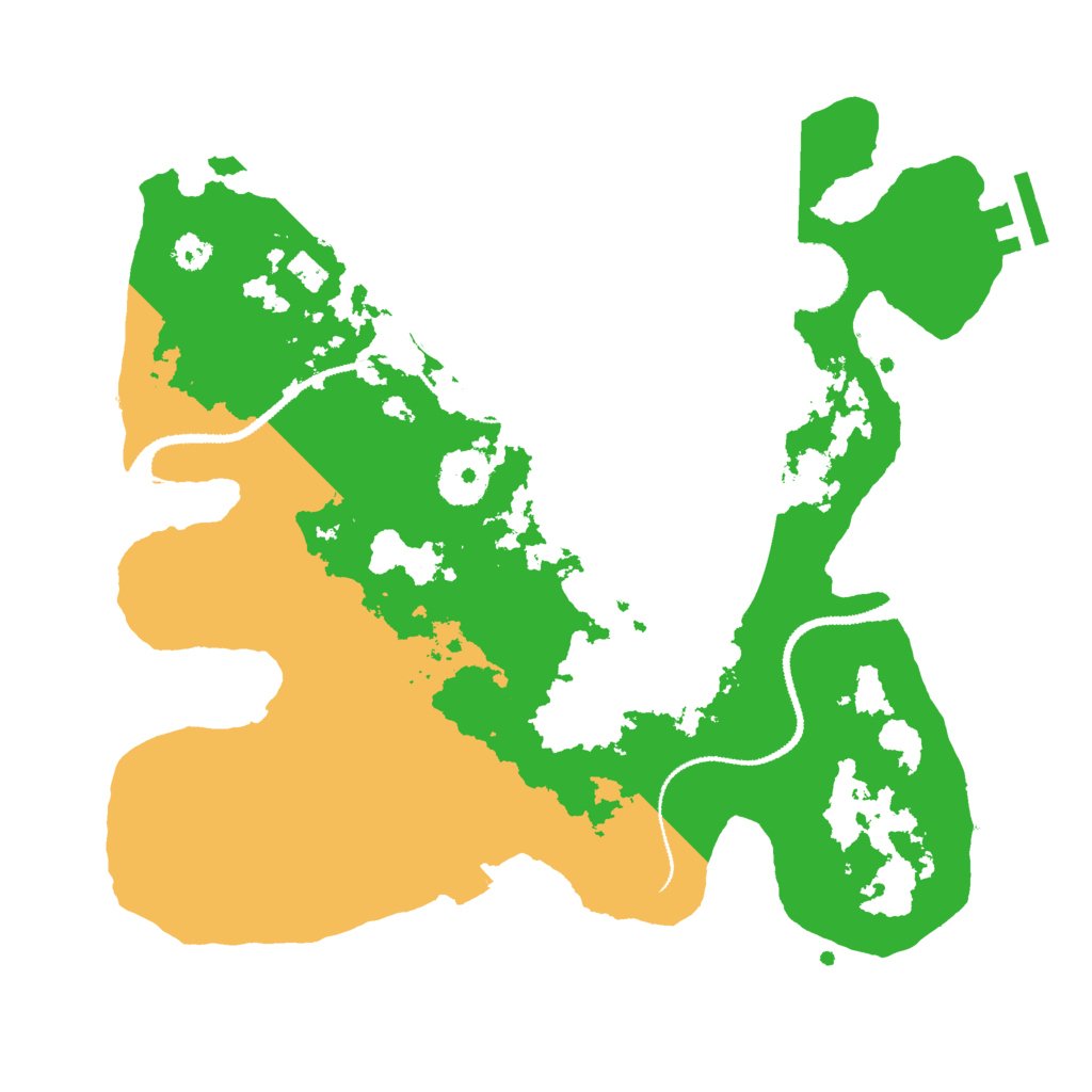 Biome Rust Map: Procedural Map, Size: 3000, Seed: 2759
