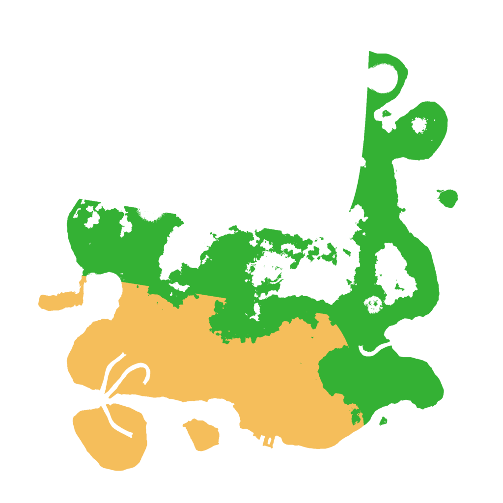 Biome Rust Map: Procedural Map, Size: 3000, Seed: 9159