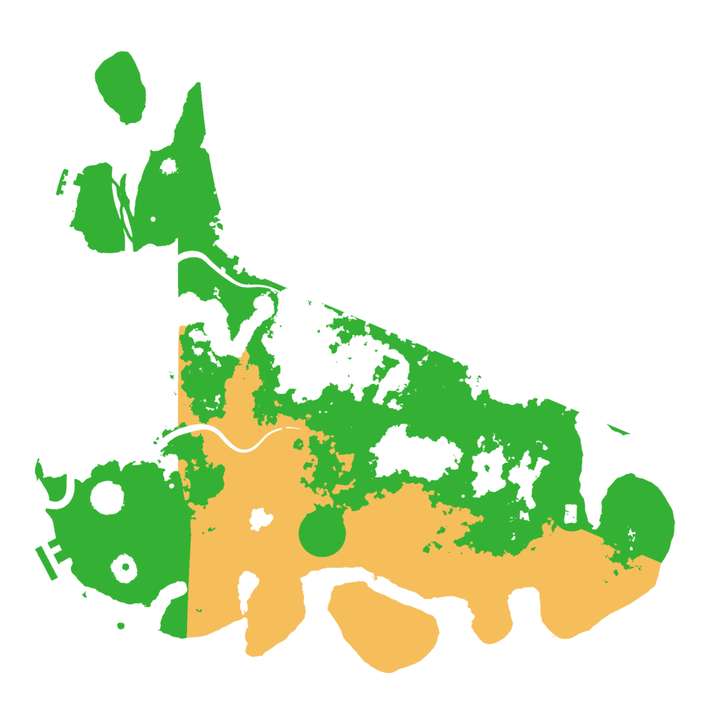 Biome Rust Map: Procedural Map, Size: 4000, Seed: 174612527