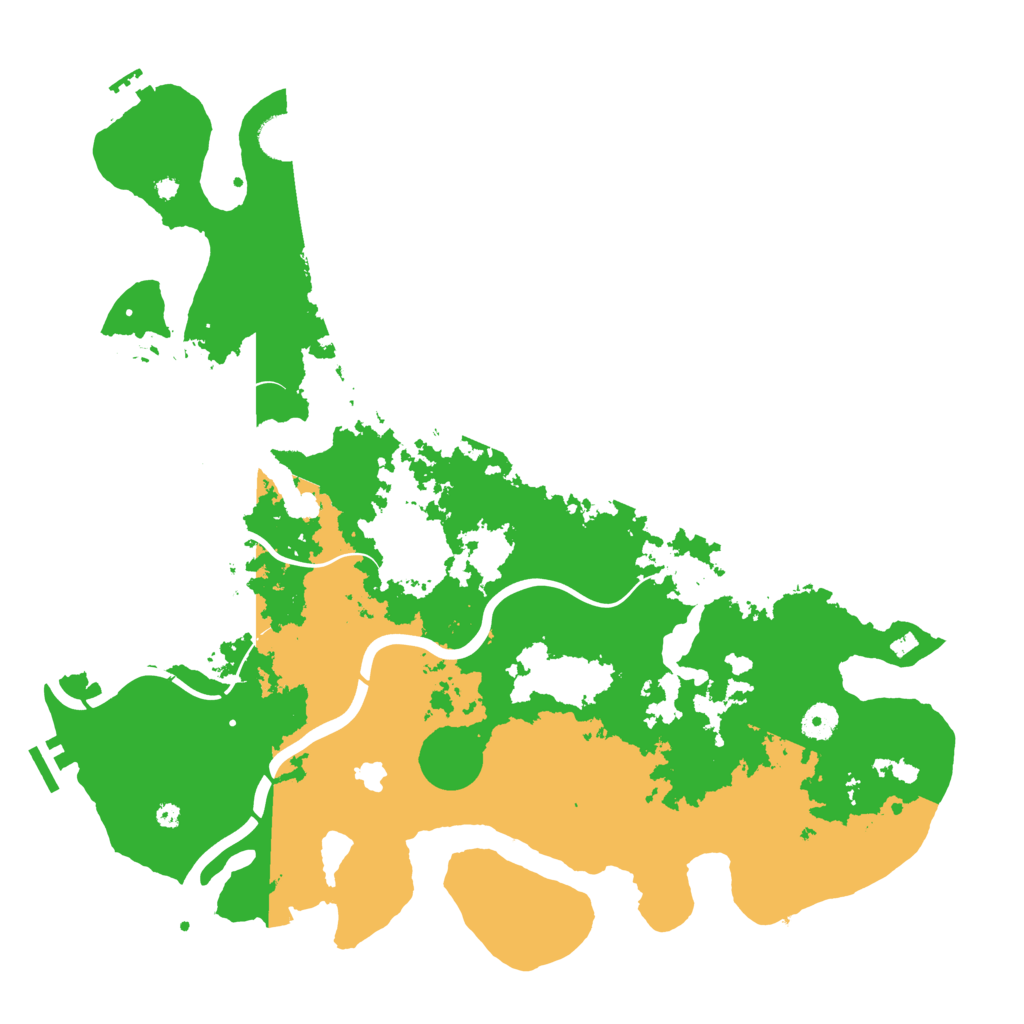 Biome Rust Map: Procedural Map, Size: 4250, Seed: 174612527