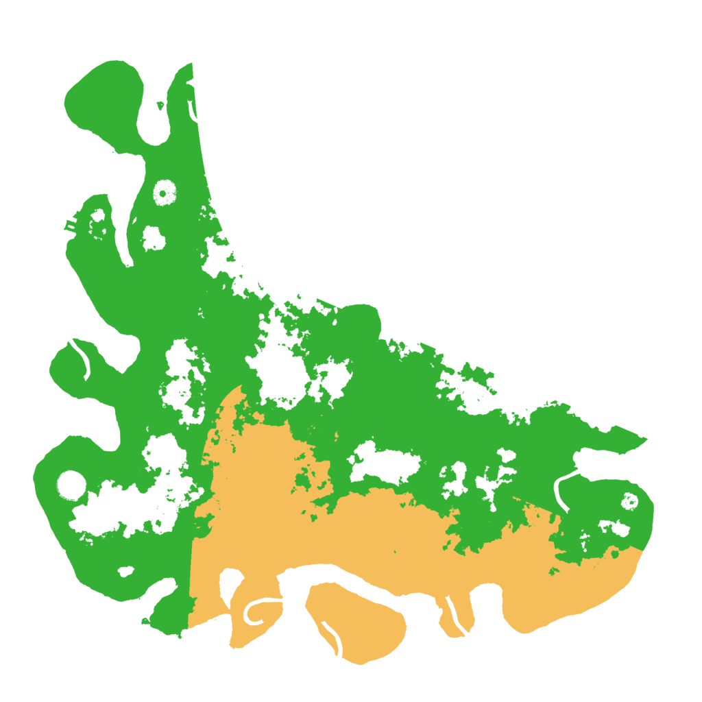 Biome Rust Map: Procedural Map, Size: 4250, Seed: 174612527