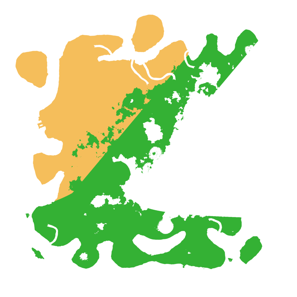 Biome Rust Map: Procedural Map, Size: 3500, Seed: 783557480