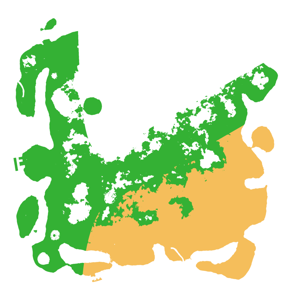 Biome Rust Map: Procedural Map, Size: 4500, Seed: 135916030