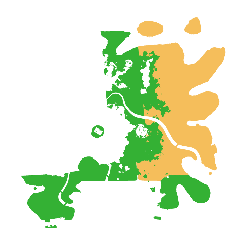 Biome Rust Map: Procedural Map, Size: 3250, Seed: 465203736