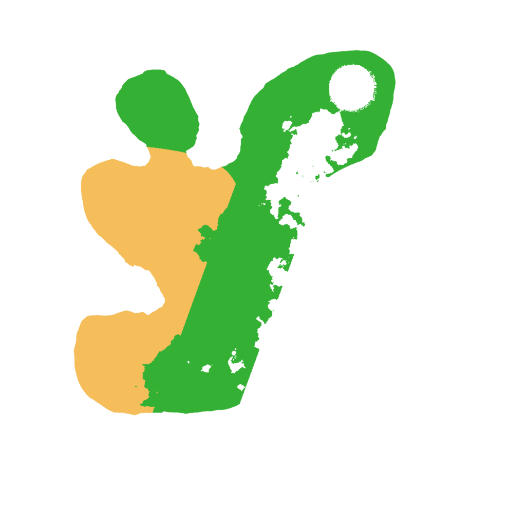 Biome Rust Map: Barren, Size: 2000, Seed: 1587125