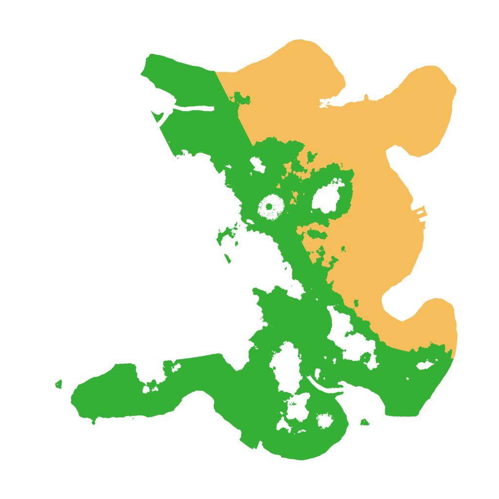 Biome Rust Map: Procedural Map, Size: 3000, Seed: 9420