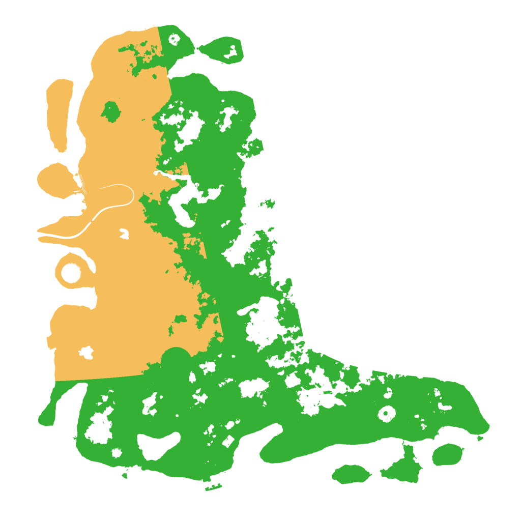 Biome Rust Map: Procedural Map, Size: 4700, Seed: 3120312