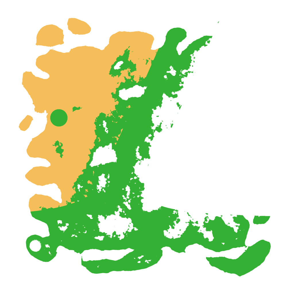 Biome Rust Map: Barren, Size: 4500, Seed: 9876513