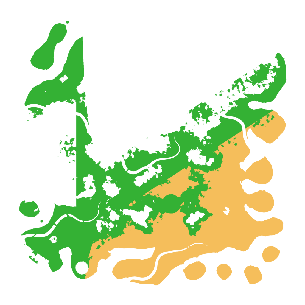 Biome Rust Map: Procedural Map, Size: 4250, Seed: 709956