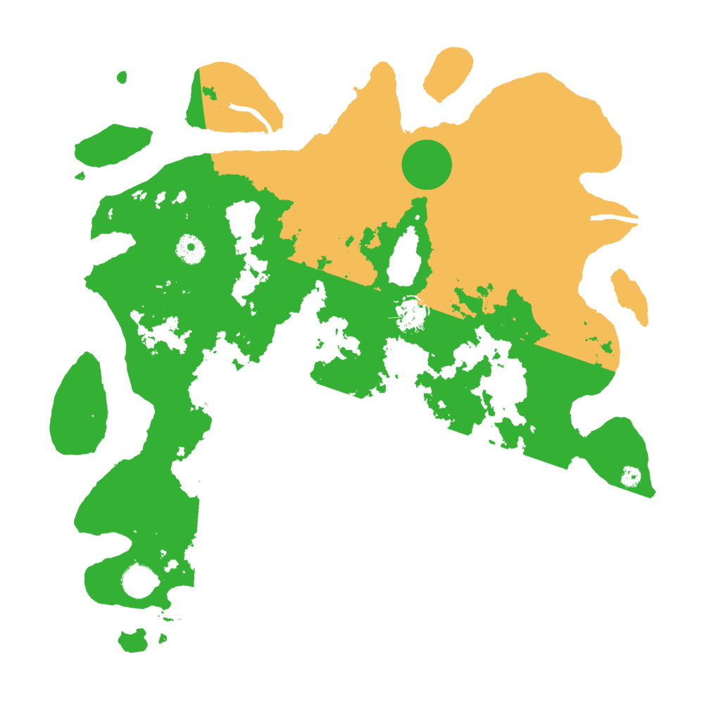 Biome Rust Map: Procedural Map, Size: 3800, Seed: 751005