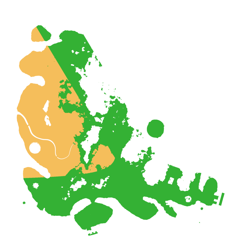 Biome Rust Map: Procedural Map, Size: 3800, Seed: 515704