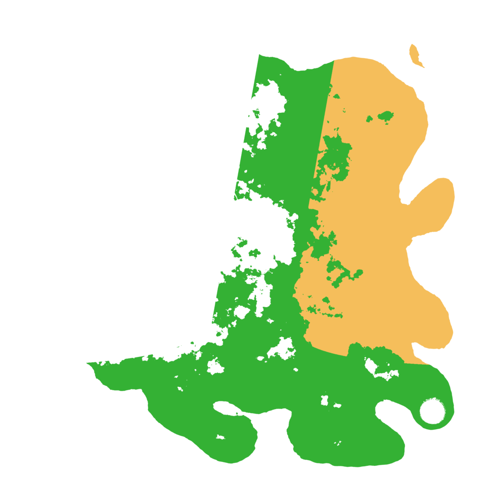 Biome Rust Map: Barren, Size: 3500, Seed: 773178971