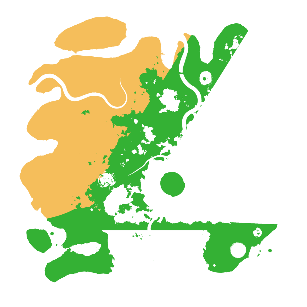 Biome Rust Map: Procedural Map, Size: 3500, Seed: 203550340