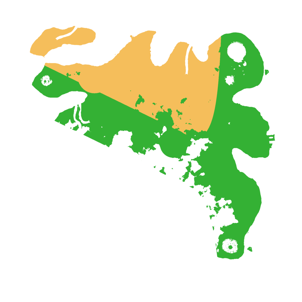 Biome Rust Map: Procedural Map, Size: 3000, Seed: 555733998