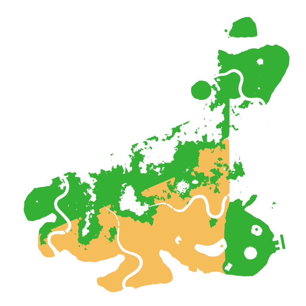 Biome Rust Map: Procedural Map, Size: 4250, Seed: 1948327397