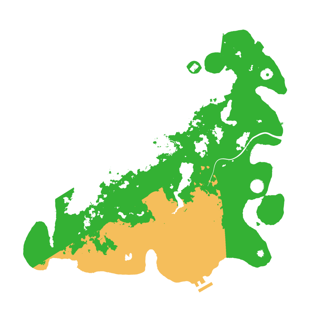 Biome Rust Map: Procedural Map, Size: 4000, Seed: 740645957