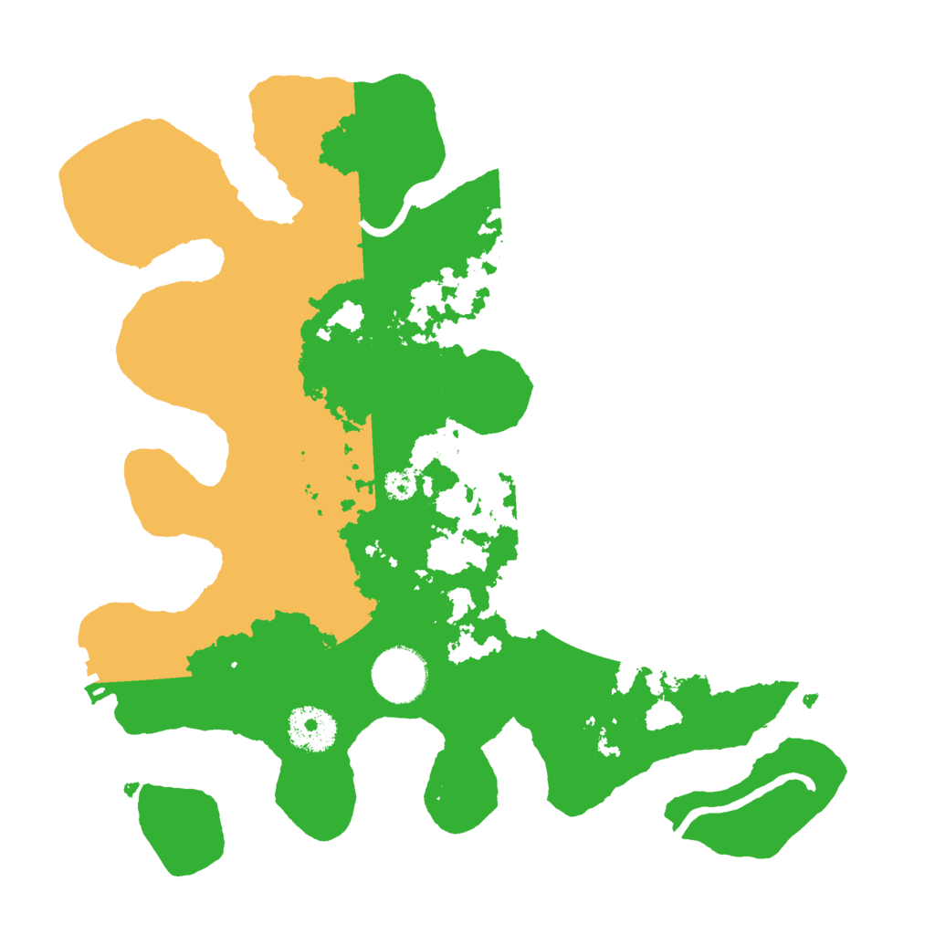 Biome Rust Map: Procedural Map, Size: 3000, Seed: 29102