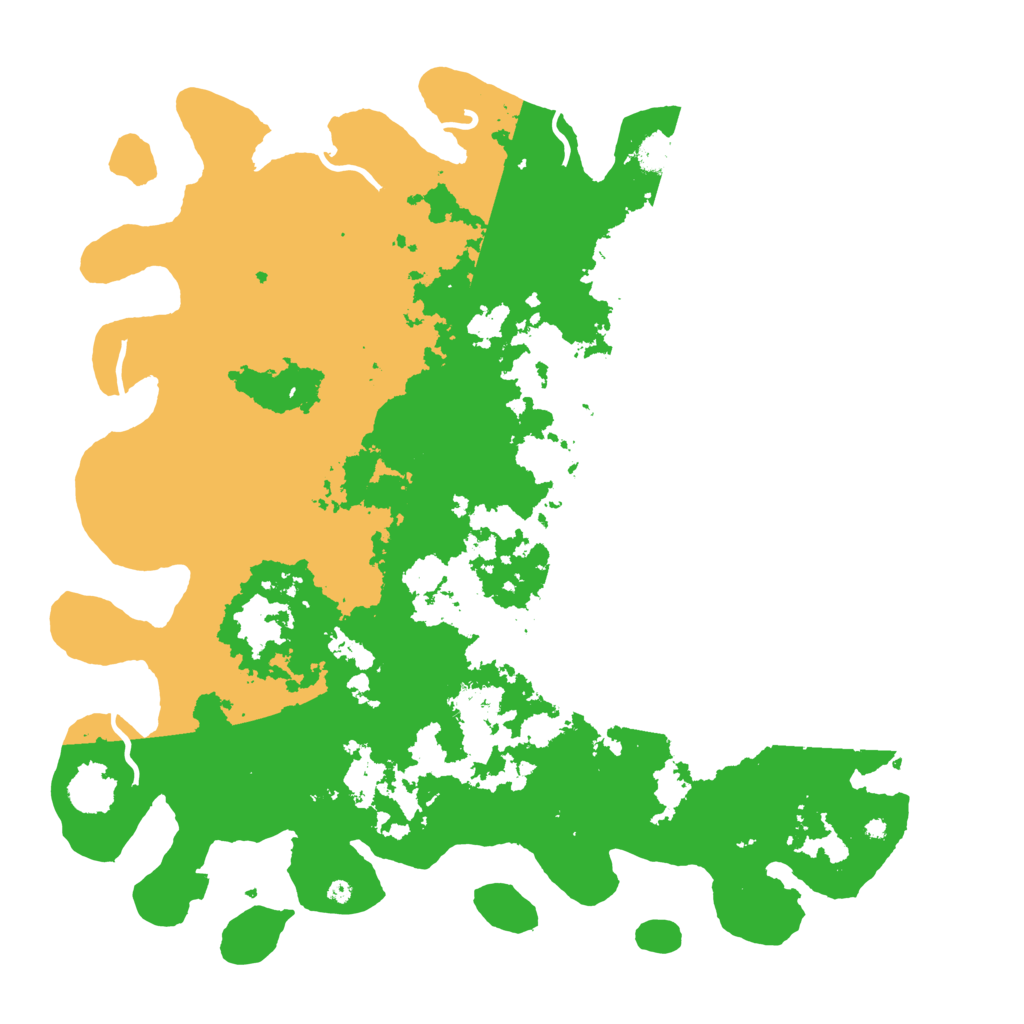 Biome Rust Map: Procedural Map, Size: 4550, Seed: 1444444433