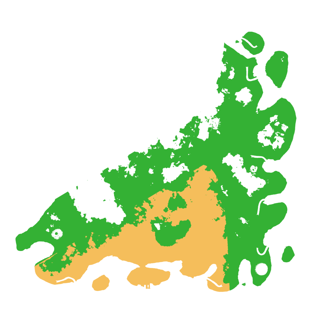 Biome Rust Map: Procedural Map, Size: 4500, Seed: 2725
