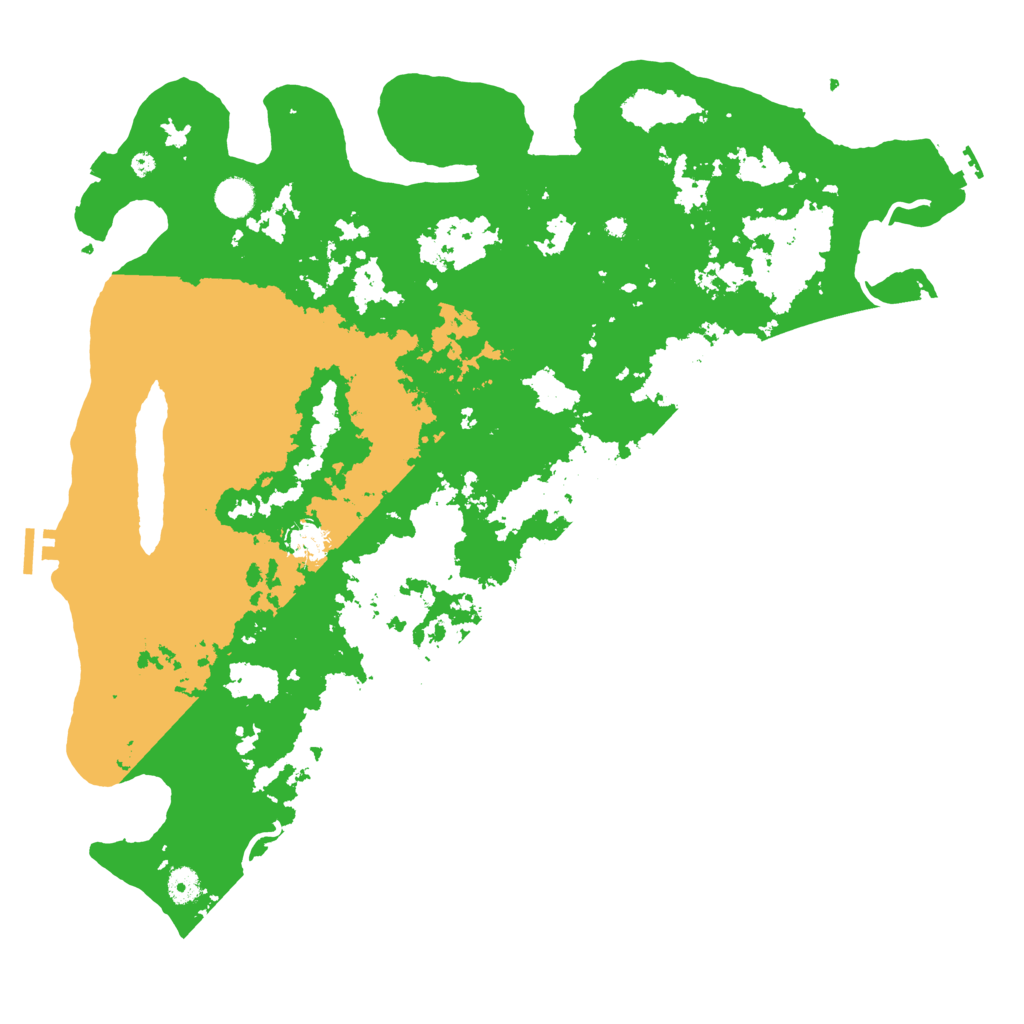 Biome Rust Map: Procedural Map, Size: 4500, Seed: 444811975