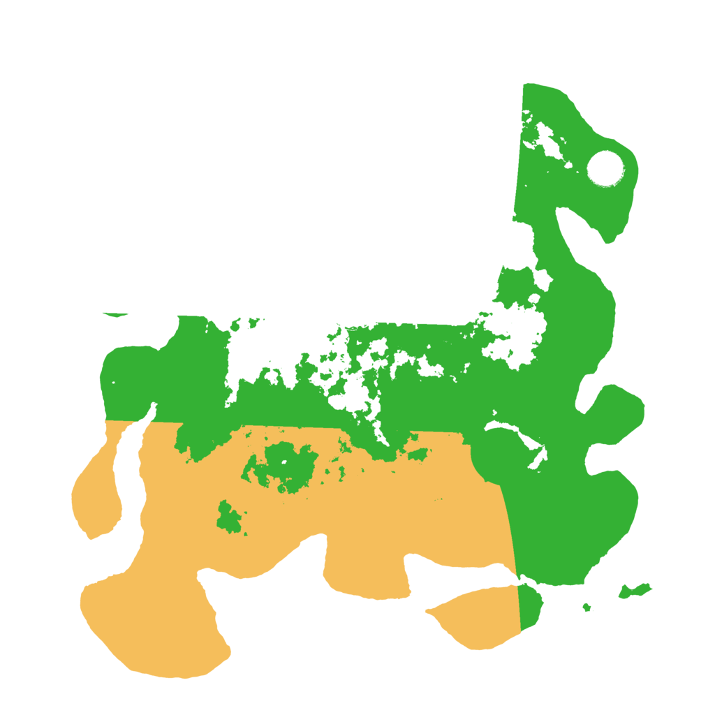 Biome Rust Map: Barren, Size: 3500, Seed: 1404201559