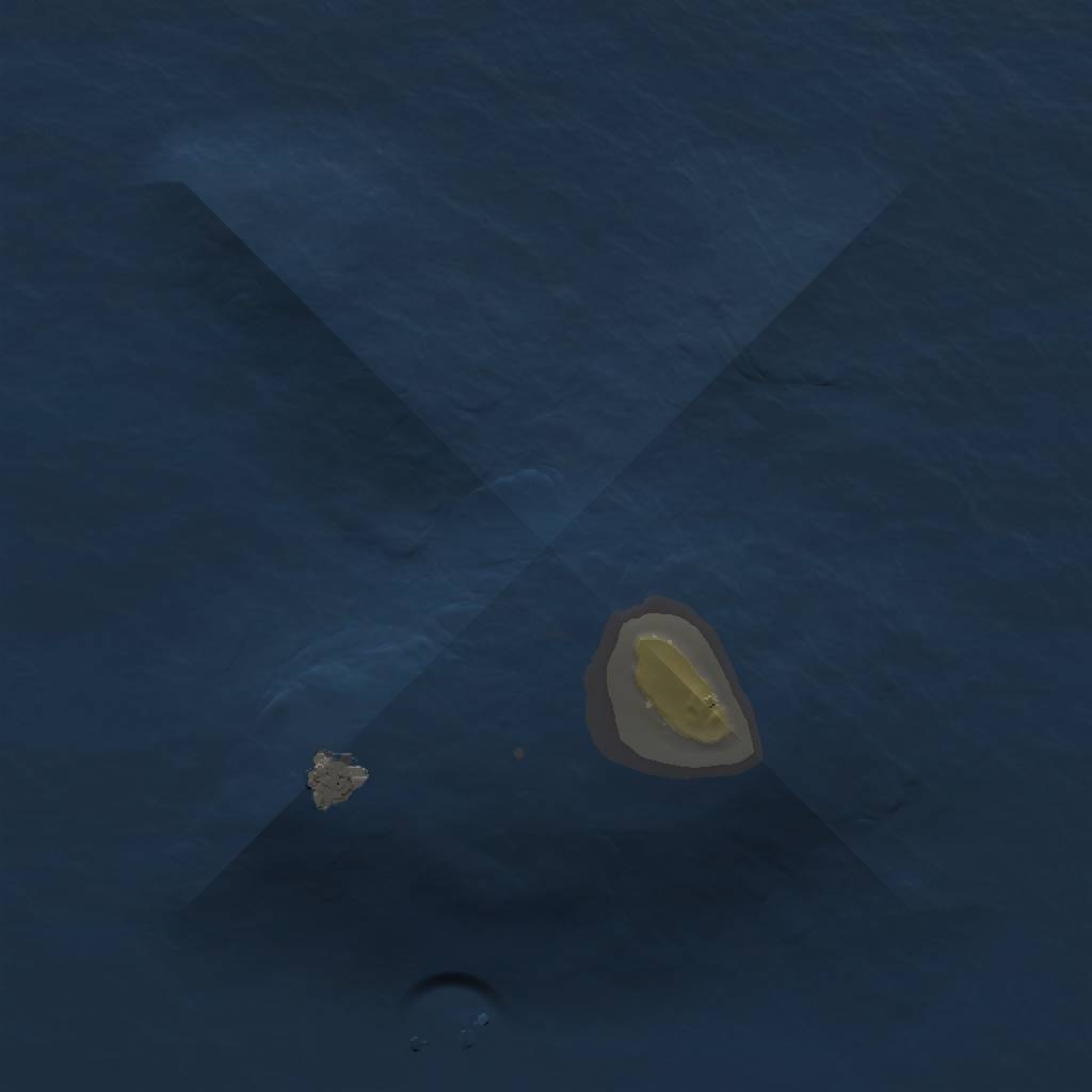 Rust Map: Procedural Map, Size: 1000, Seed: 3563, 3 Monuments