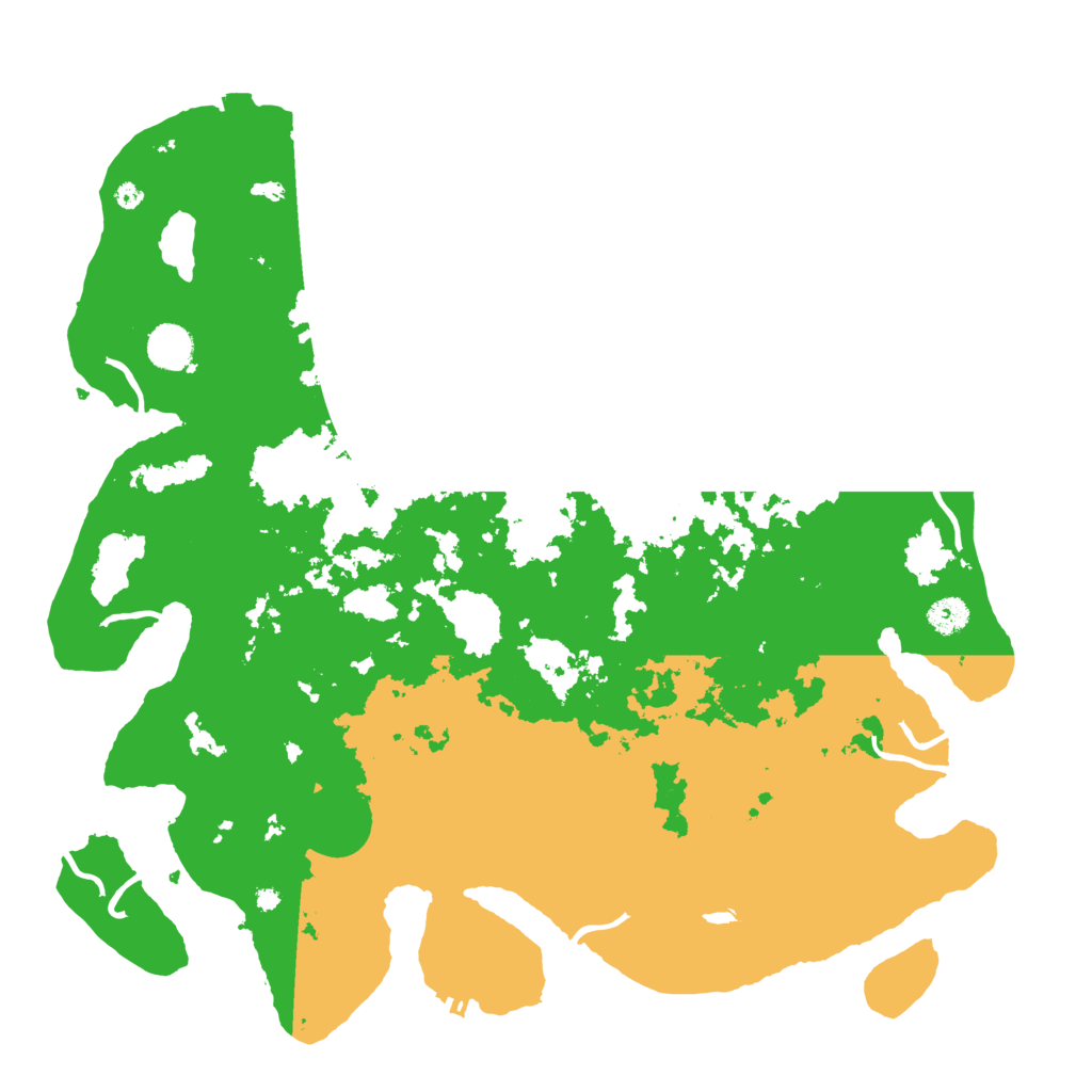 Biome Rust Map: Procedural Map, Size: 4250, Seed: 608459685