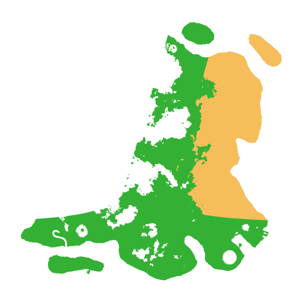 Biome Rust Map: Procedural Map, Size: 3800, Seed: 22199