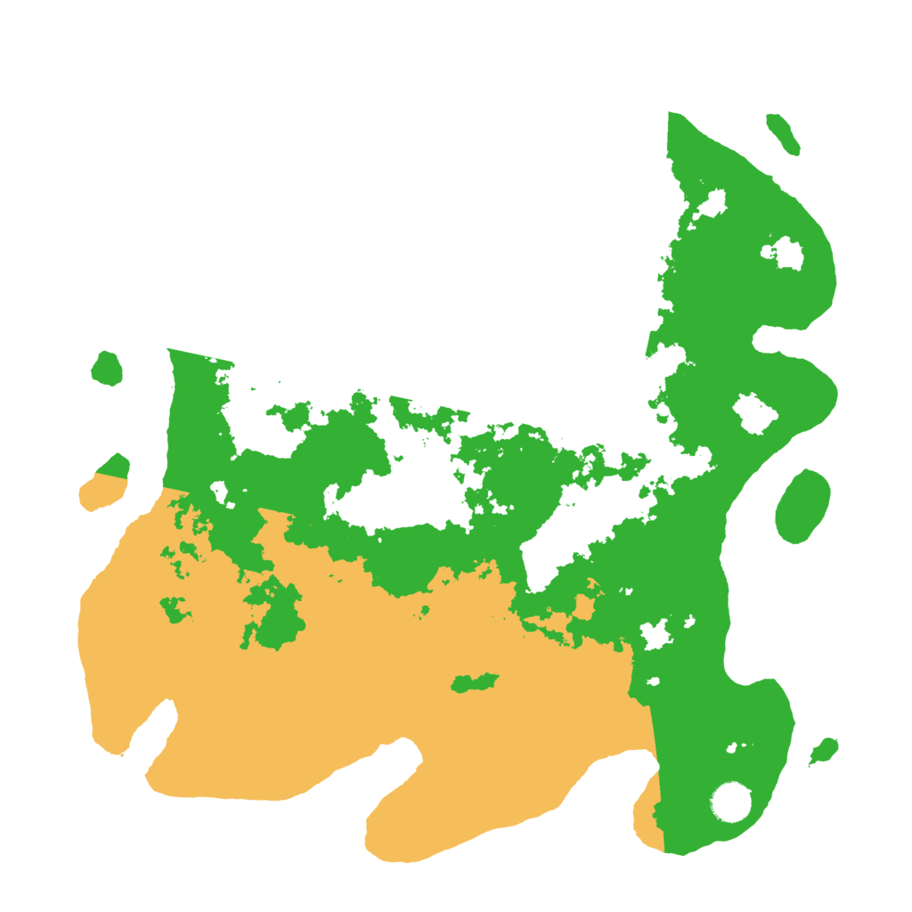 Biome Rust Map: Barren, Size: 4000, Seed: 251513451