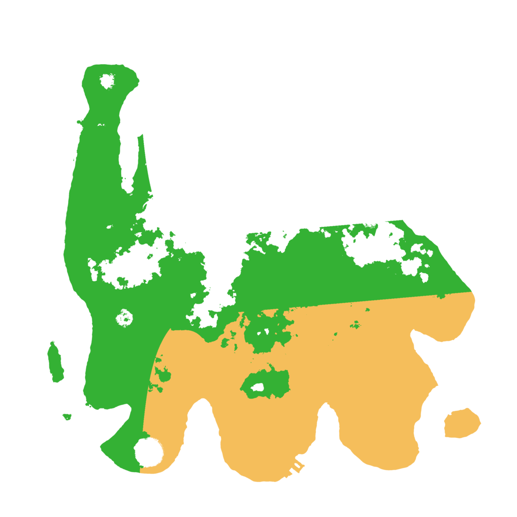 Biome Rust Map: Procedural Map, Size: 3222, Seed: 4090