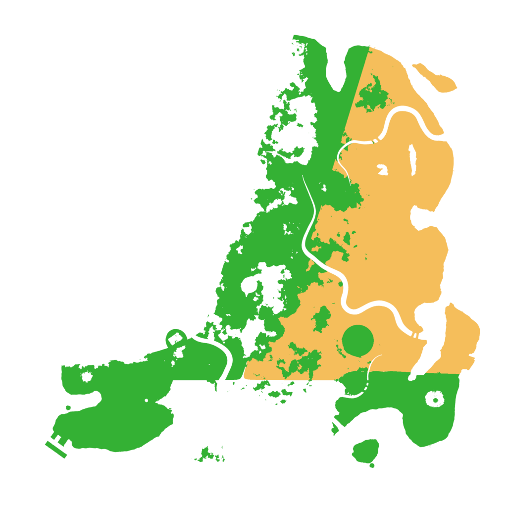Biome Rust Map: Procedural Map, Size: 4250, Seed: 2147051562