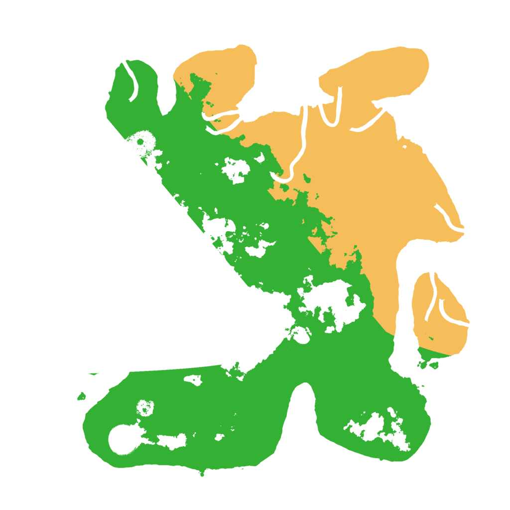 Biome Rust Map: Procedural Map, Size: 3000, Seed: 26534