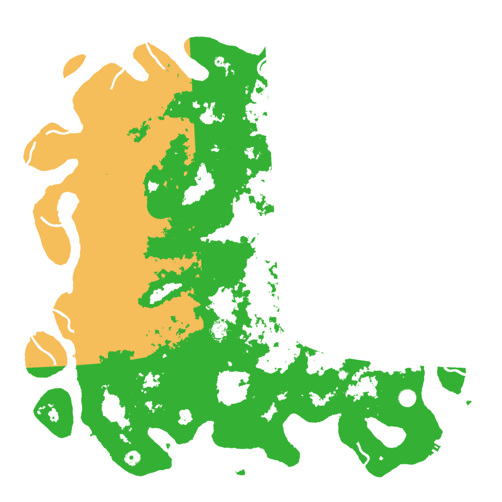 Biome Rust Map: Procedural Map, Size: 5000, Seed: 79816