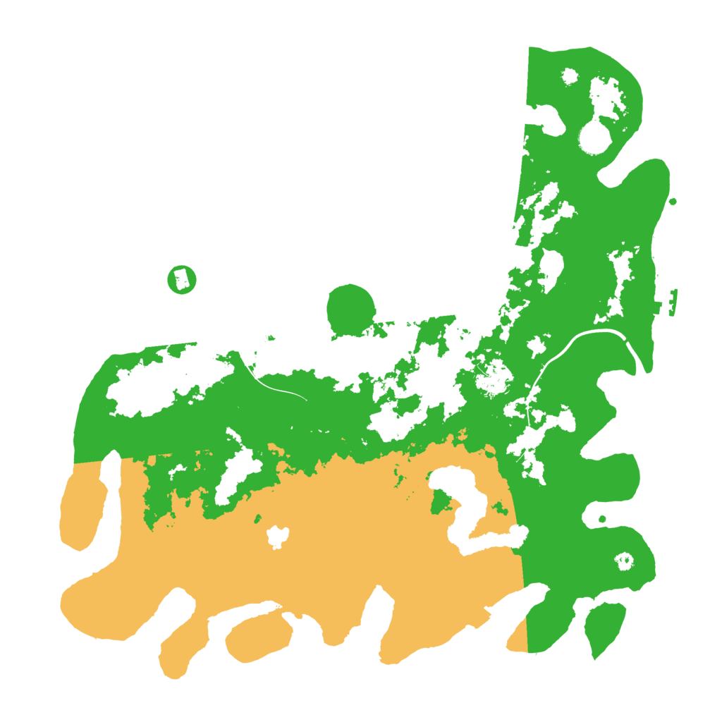 Biome Rust Map: Procedural Map, Size: 4000, Seed: 119573530