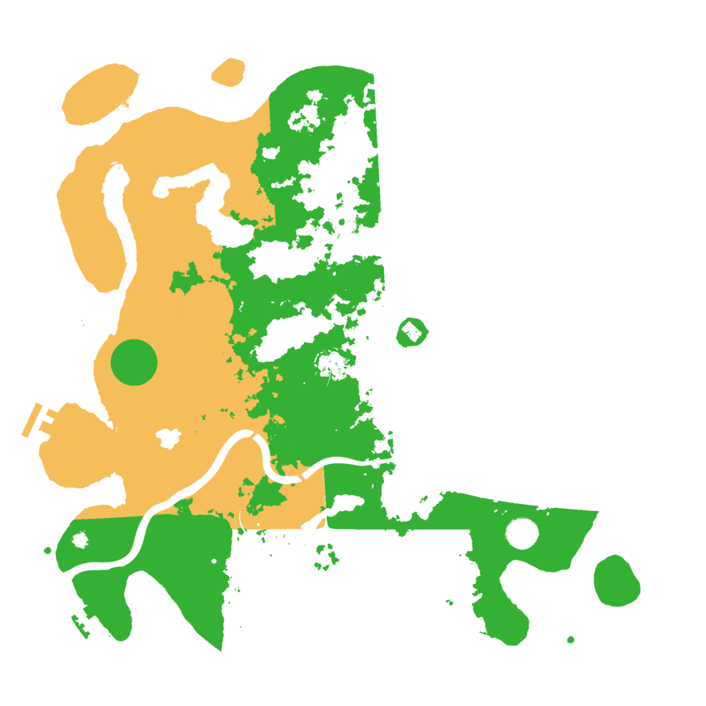Biome Rust Map: Procedural Map, Size: 4000, Seed: 79816