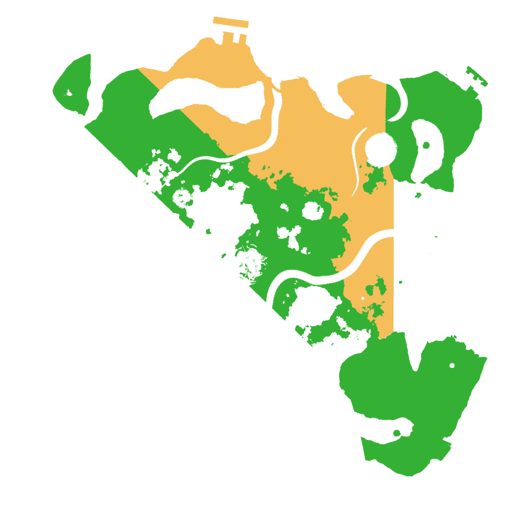 Biome Rust Map: Procedural Map, Size: 3000, Seed: 1807