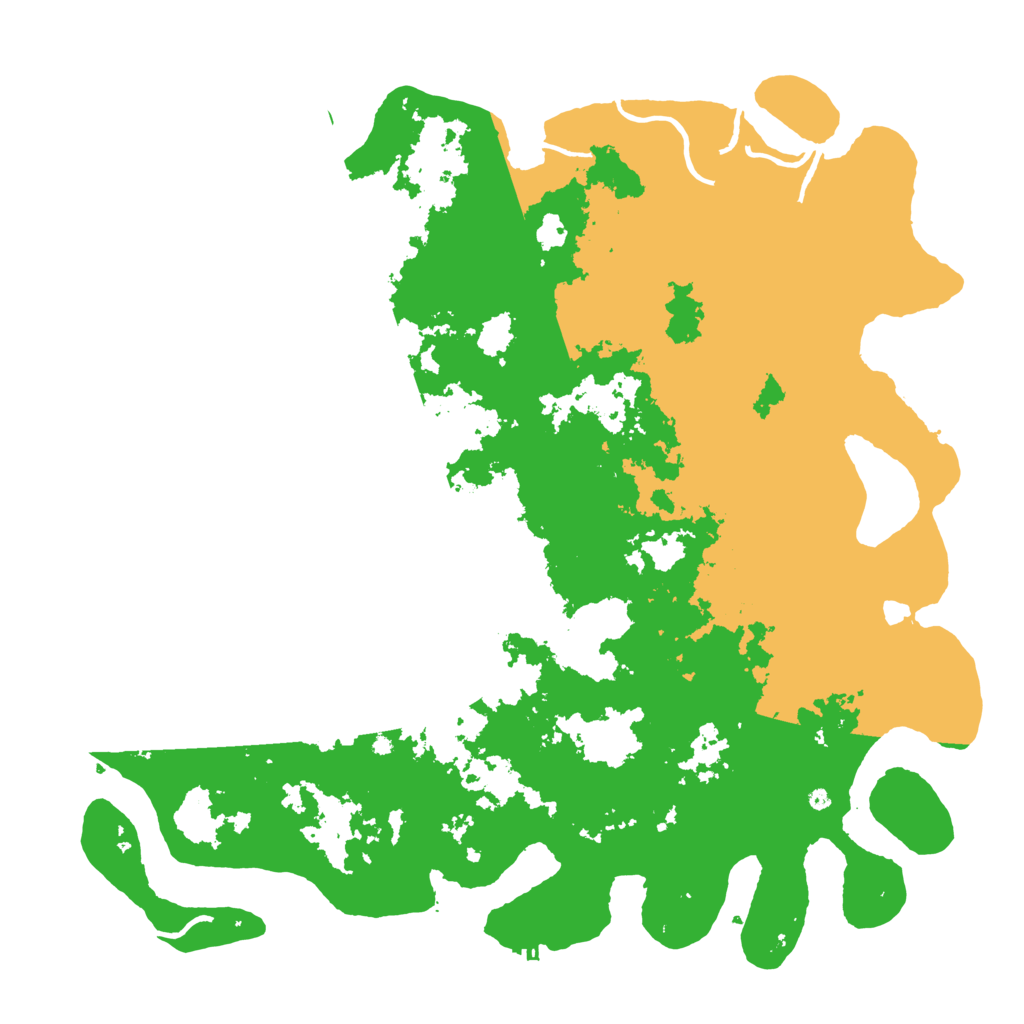 Biome Rust Map: Procedural Map, Size: 5000, Seed: 220219908
