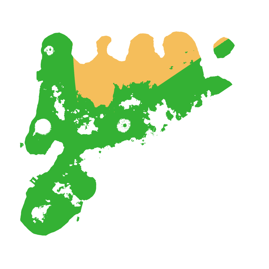 Biome Rust Map: Procedural Map, Size: 3000, Seed: 1580295772