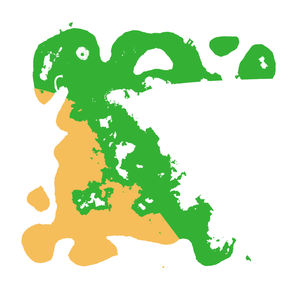 Biome Rust Map: Procedural Map, Size: 3500, Seed: 2526733