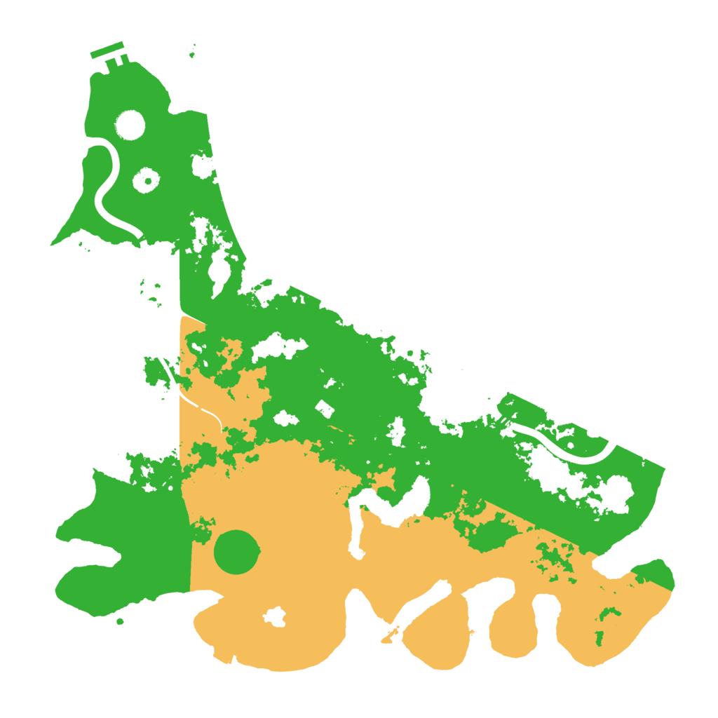 Biome Rust Map: Procedural Map, Size: 4250, Seed: 1360573720