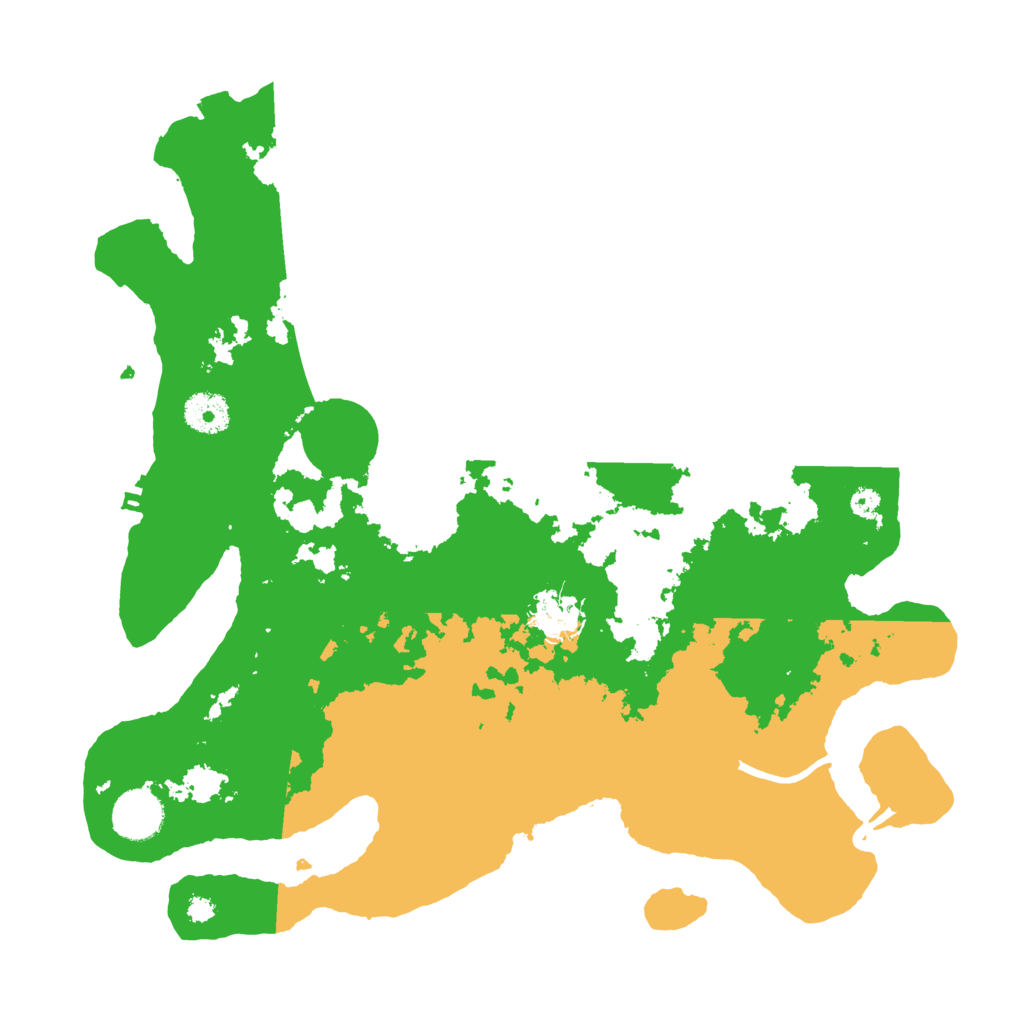 Biome Rust Map: Procedural Map, Size: 3550, Seed: 647975